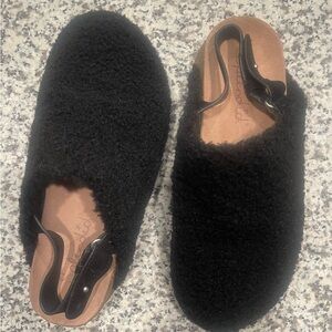 New Splendid Black Clarissa Slipper Size 7.5 Clog Style with Back Strap